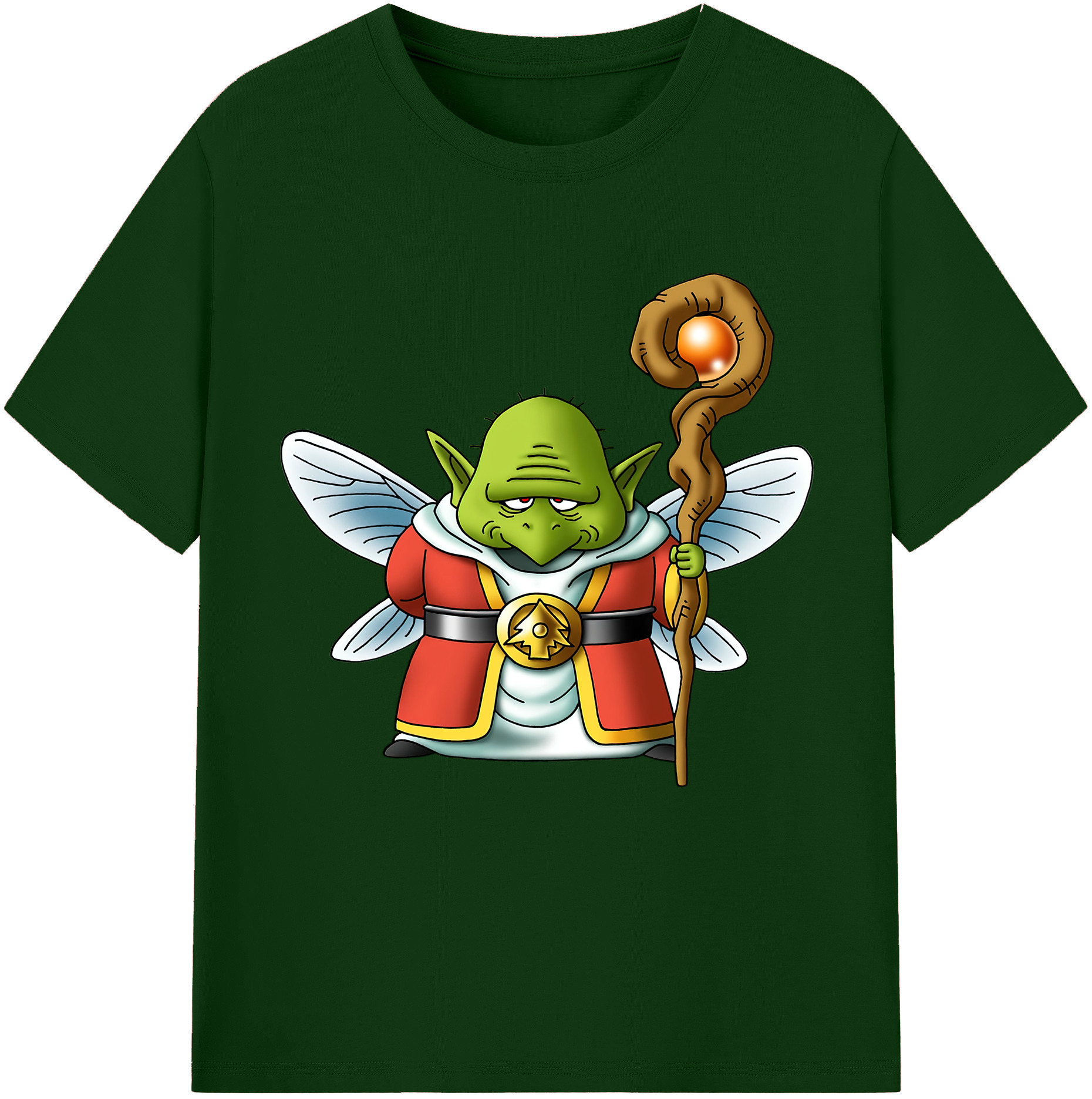（画像用） ドラゴンクエスト Doragon Kuesuto Dragon Quest 綿100％半袖Tシャツ（フロントプリント）